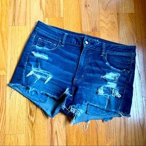 American eagle hi rise shortie